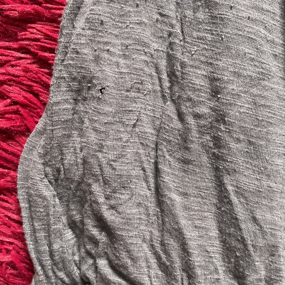 Poof grey long-sleeve sheer shirt - Picture 12 of 16